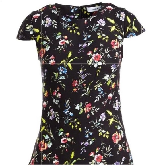 Likely Multicolor Belle Bright Botanical Night Out Dress - Picture 4 of 6